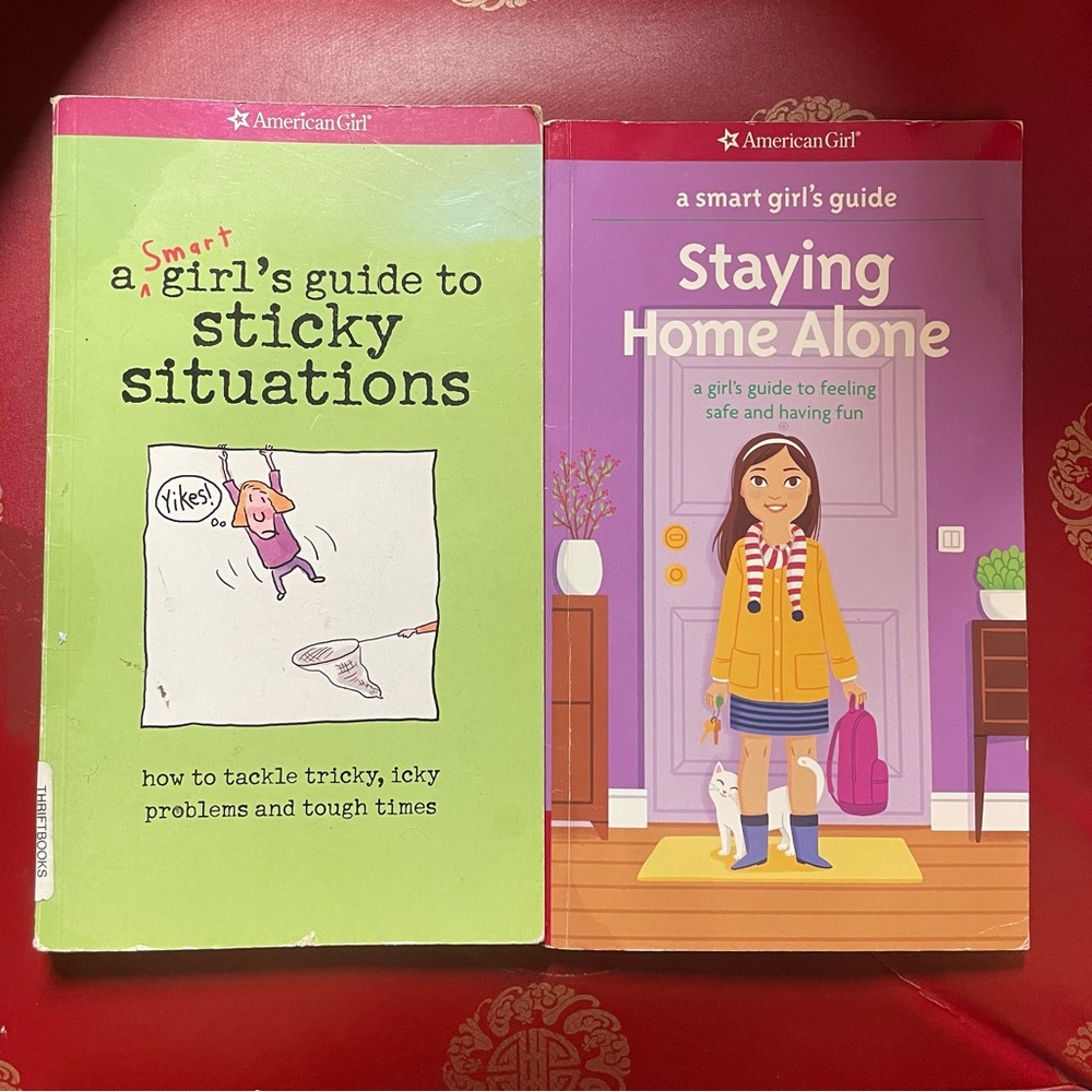 American Girl Book Set with Blue, Pink, and Purple Covers - Picture 3 of 3
